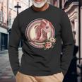 Pinks & Boots Vintage Cowboy Boots Cowgirl Hat Western Long Sleeve T-Shirt Gifts for Old Men