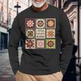 I Still Play With Blocks Quilt Quilting Sewing Long Sleeve T-Shirt Gifts for Old Men