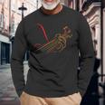 Playing Guitar Guitarist Music Life Long Sleeve T-Shirt Gifts for Old Men