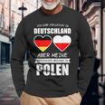 Poland Polska Pole Warsaw Langarmshirts Geschenke für alte Männer