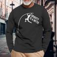 Pole Vaulter Pole Vaulting Gravity Is A Myth Pole Vault Long Sleeve T-Shirt Gifts for Old Men