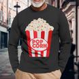 Popcorn Carnival Costume Carnival & Carnival Langarmshirts Geschenke für alte Männer