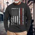 Promoted To Daddy Est 2025 New Dad 2025 First Time Dad Long Sleeve T-Shirt Gifts for Old Men
