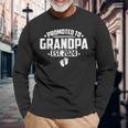 Promoted To Grandpa Est 2024 Soon To Be Grandpa New Grandpa Long Sleeve T-Shirt Gifts for Old Men