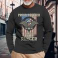 Proud Brother Of Us Army Ranger Long Sleeve T-Shirt Gifts for Old Men