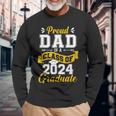 Proud Dad Of A Class Of 2024 Graduate Senior 2024 Graduation Long Sleeve T-Shirt Gifts for Old Men