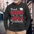 Proud Grandpa Of A Class Of 2024 Graduate For Graduation Long Sleeve T-Shirt Gifts for Old Men
