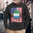 Proud Sierra Leone Roots Long Sleeve T-Shirt Gifts for Old Men