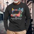 Quilter Life Quilting Saying Quote Long Sleeve T-Shirt Gifts for Old Men