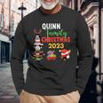 Quinn Family Name Quinn Family Christmas Long Sleeve T-Shirt Gifts for Old Men