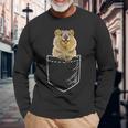 Quokka S Langarmshirts Geschenke für alte Männer