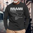 Race Track In Miami Formula Racing Circuits Sport Long Sleeve T-Shirt Gifts for Old Men