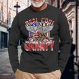 Real Cool Grampy Biker Racing For Fathers Day Long Sleeve T-Shirt Gifts for Old Men