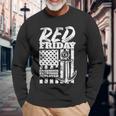 Red Friday Deployed Navy Family Long Sleeve T-Shirt Gifts for Old Men