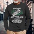 Reicht Mir Die Kettensaw Ihr Jester Woodcutter Langarmshirts Geschenke für alte Männer