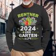 Rentner 2024 Der Garten Ruft Pensionär Hobbygärtner Pensioner Langarmshirts Geschenke für alte Männer