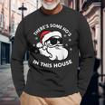 There's Some Ho's In This House Long Sleeve T-Shirt Gifts for Old Men