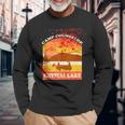 Retro Camp Counselor Crystal Lake With Blood Stains Long Sleeve T-Shirt Gifts for Old Men