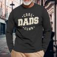 Retro Cool Dads Club Dad Pocket Fathers Day Long Sleeve T-Shirt Gifts for Old Men