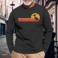 Retro Pelican Lover Pelican Vintage Long Sleeve T-Shirt Gifts for Old Men