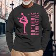 Rhythmische Sportgymnastik Gymnastik Gymnastin Mit Ball Langarmshirts Geschenke für alte Männer