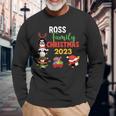 Ross Family Name Ross Family Christmas Long Sleeve T-Shirt Gifts for Old Men