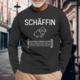 Schäffin Chef Saying Sheep Sunglasses Langarmshirts Geschenke für alte Männer