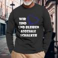 Schalke Fan Gelsenkirchen Football Ruhrpott S Langarmshirts Geschenke für alte Männer