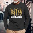 Schlagerparty Schlager S Langarmshirts Geschenke für alte Männer