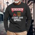 Schocken Heisst Das Spiel Langarmshirts Geschenke für alte Männer