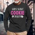 Scout For Girls Cookie Dealer Scouting Cookie Baker Season Long Sleeve T-Shirt Gifts for Old Men