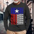 Secede Texas Exit Texit Make Texas A Country Again Texas Long Sleeve T-Shirt Gifts for Old Men