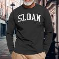 Sloan Ia Vintage Athletic Sports Js02 Long Sleeve T-Shirt Gifts for Old Men