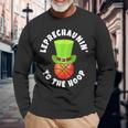 Small Forwards Leprechaunin To The Hoop Long Sleeve T-Shirt Gifts for Old Men