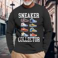 Sneaker Collector Sneakerhead Shoe Lover I Love Sneakers Long Sleeve T-Shirt Gifts for Old Men