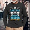 So Sieht Der Beste Kleine Bruder Der Welt Aus Langarmshirts Geschenke für alte Männer