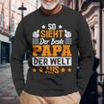 So Sieht Der Beste Papa Der Welt Ausatertag Geschenkidee Langarmshirts Geschenke für alte Männer