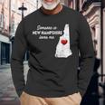 Someone In New Hampshire Loves Me New Hampshire Nh Long Sleeve T-Shirt Gifts for Old Men