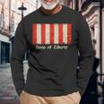 Sons Of Liberty Flag Long Sleeve T-Shirt Gifts for Old Men