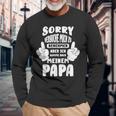 Sorry Ichersuche Mich Zu Benehmen Aber Ich Komme Nach Papa S Langarmshirts Geschenke für alte Männer