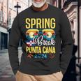 Spring Break 2024 Punta Cana Family Matching Vacation Long Sleeve T-Shirt Gifts for Old Men