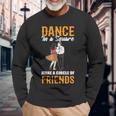 Square Dance Tanz In Einem Quadrat Bilde Einen Freundeskreis German Langarmshirts Geschenke für alte Männer