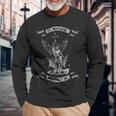 St Michael Protect Us Long Sleeve T-Shirt Gifts for Old Men
