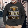 Studier Jeder Bestandene Meisterstück Langarmshirts Geschenke für alte Männer