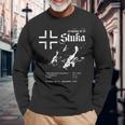 Stuka Wehrmacht Junkers Ju 87 World War 2 German Fighter Langarmshirts Geschenke für alte Männer