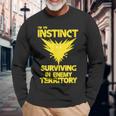 Survivor - Go Instinct Team Camiseta de manga larga Regalos para ancianos