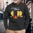 Taco Tells Scary Campfire Story About Tuesdays Graphic Long Sleeve T-Shirt Gifts for Old Men