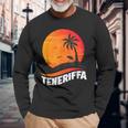 Tenerife Sunset Langarmshirts Geschenke für alte Männer