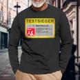 Test Winner Stiftung Nageltest Adult Humour Langarmshirts Geschenke für alte Männer