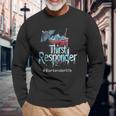 Thirst Response Responder Bartender Mixologists Long Sleeve T-Shirt Gifts for Old Men